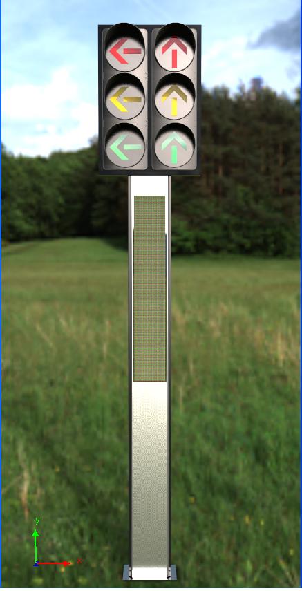 帶顯示屏一體化輔助燈設(shè)計(jì)方案