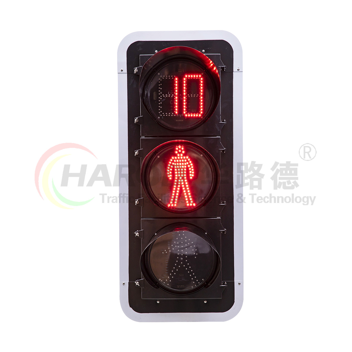 帶獨(dú)立數(shù)顯靜態(tài)人行橫道燈-1