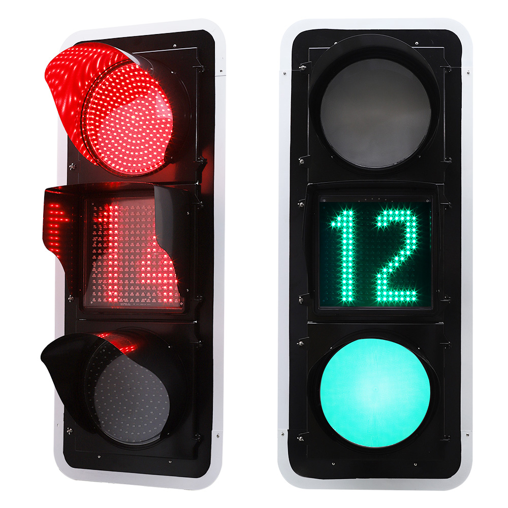 紅綠滿盤黃盤內(nèi)嵌掃描式數(shù)顯信號(hào)燈