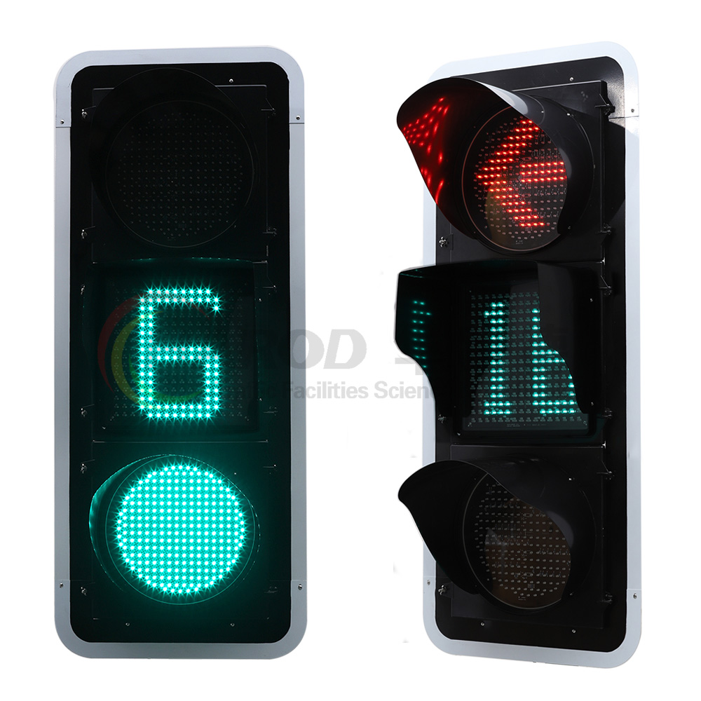 掃描式四合一帶數(shù)顯可變圖案信號(hào)燈