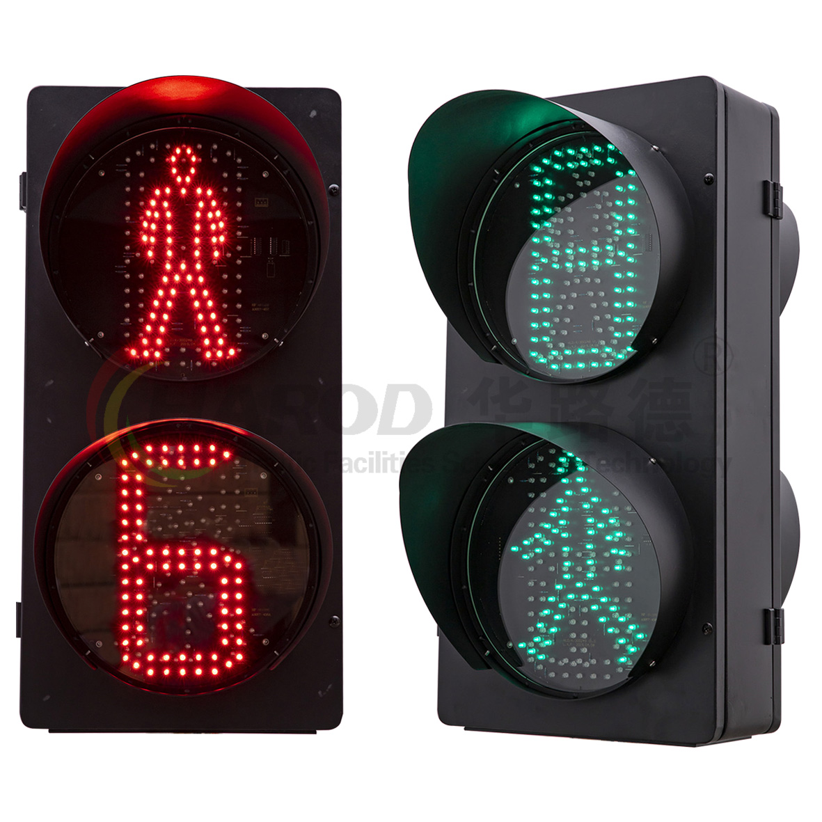 帶單8數(shù)顯動(dòng)態(tài)人行橫道燈