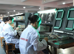 華路德質檢車間