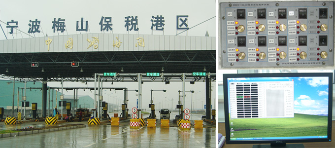 卡口LED顯示屏控制系統(tǒng)組成圖